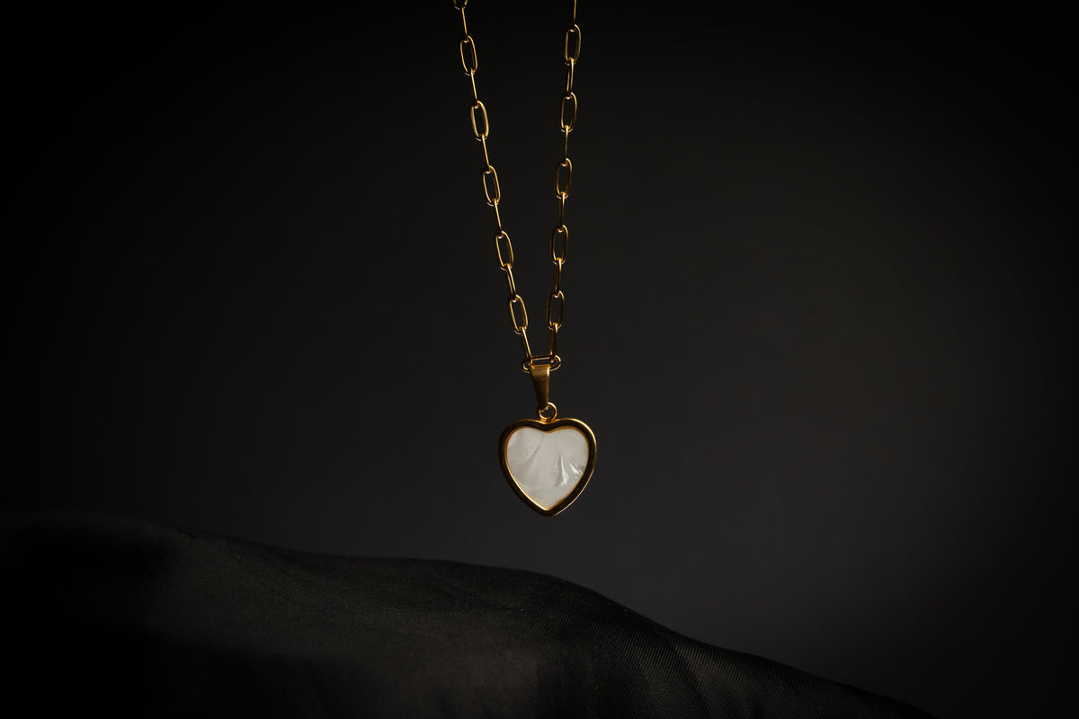 Collar Amoréa en Baño de Oro 18k