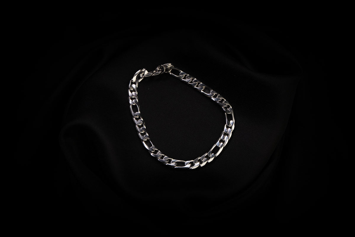 Pulsera Figaro en Acero 316L